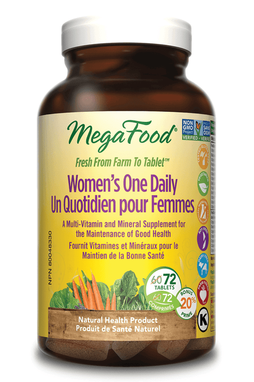 Mega Food - Women's One Daily, 72 Tablets
