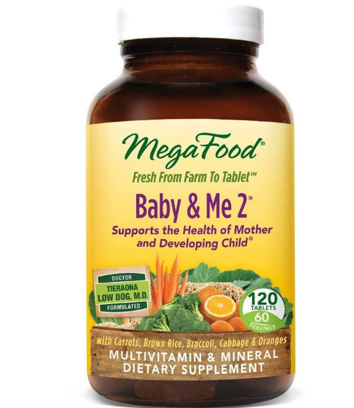 Megafood - Baby & Me 2, 120 TABS
