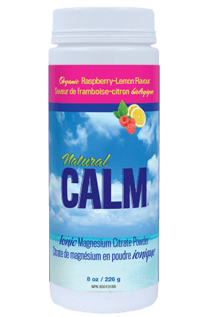 Natural Calm - Calm Magnesium Raspberry Lemon, 226g