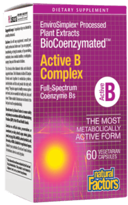 Natural Factors - Active B Complex, 60 VCAPS