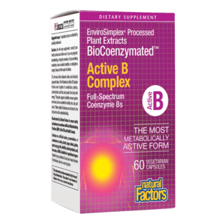 Natural Factors - Active B Complex, 60 VCAPS