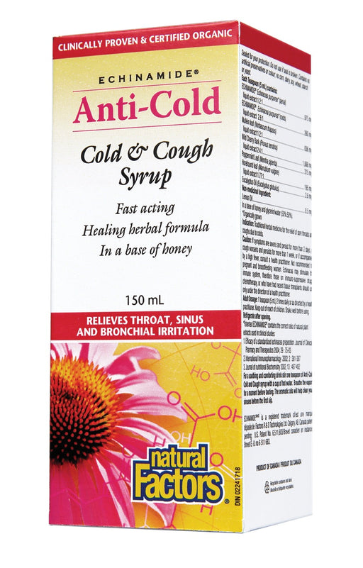 Natural Factors - Anti-Cold Cold & Cough Syrup, 150ml