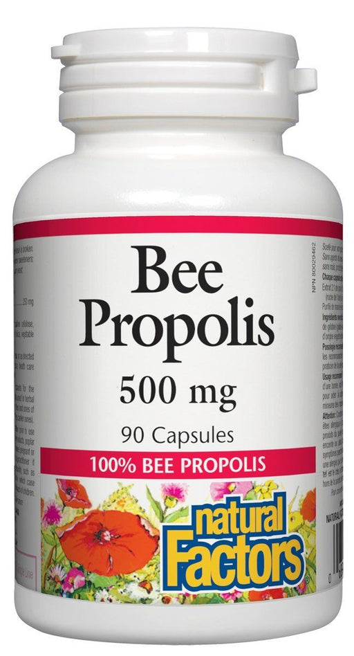 Natural Factors - Bee Propolis Extract, 90 capsules