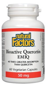 Natural Factors - Bioactive Quercetin Emiq - 60 VCaps