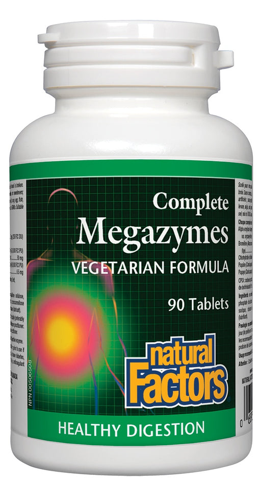 Natural Factors - Complete Megazymes, 90 tablets