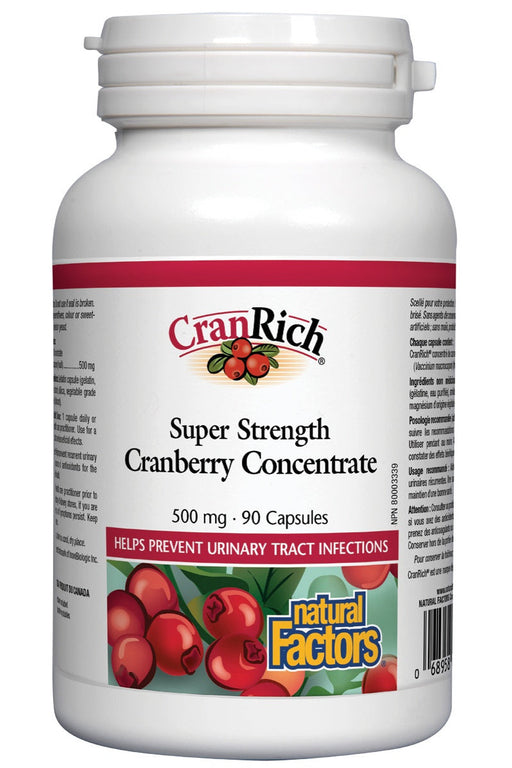Natural Factors - CranRich Super -90 Capsules