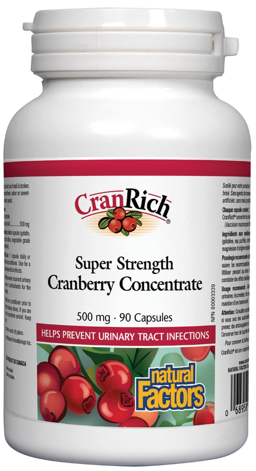 Natural Factors - CranRich Super -90 Capsules