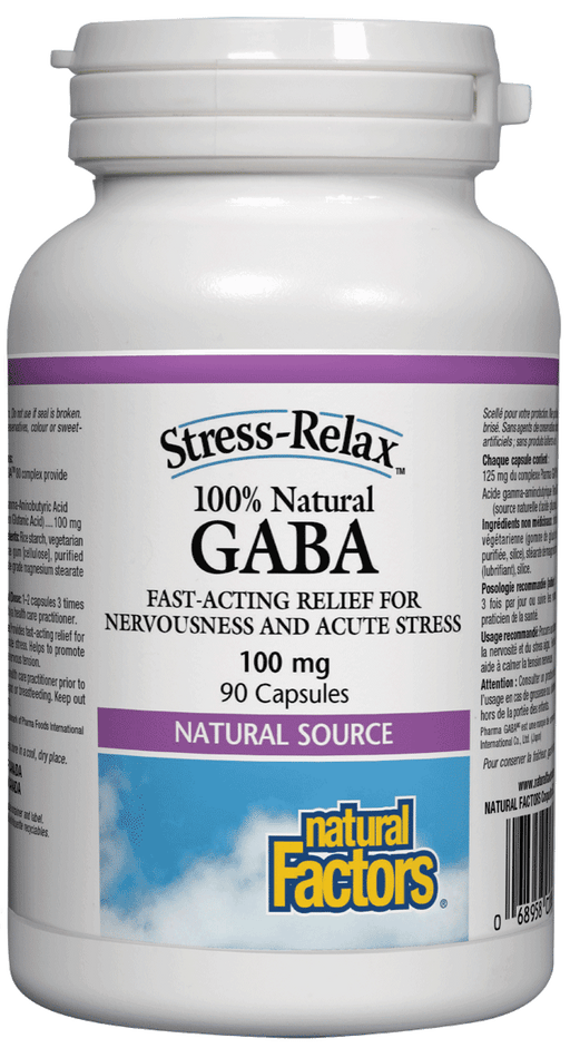 Natural Factors - Gaba, 90 capsules