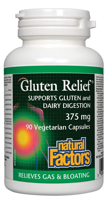 Natural Factors - Gluten Relief, 90 capsules