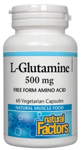 Natural Factors - L-Glutamine, 60 capsules