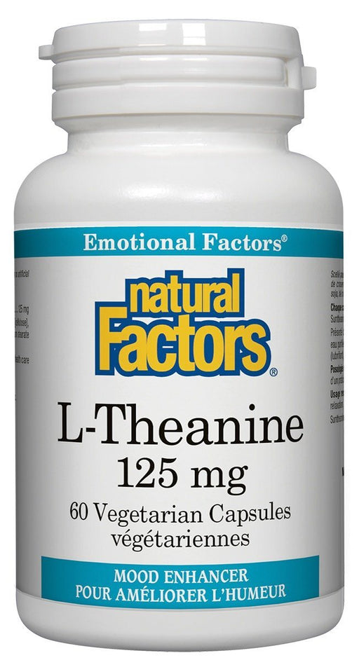 Natural Factors - L-Theanine, 60 capsules