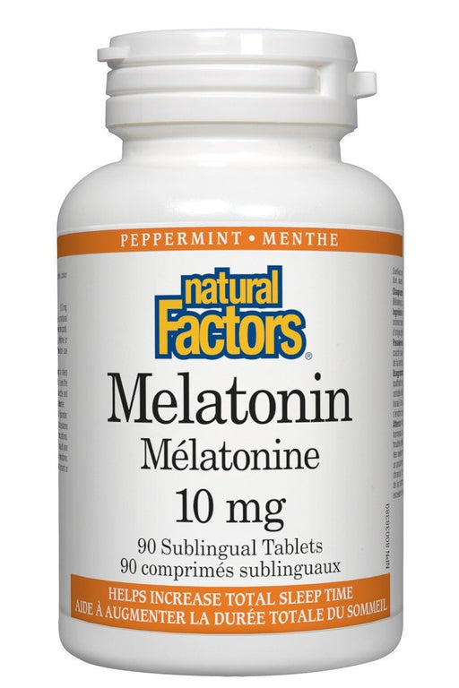 Natural Factors - Melatonin 10mg, 90 tablets