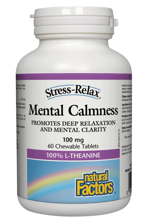 Natural Factors - Mental Calmness, 60 chewable tablets
