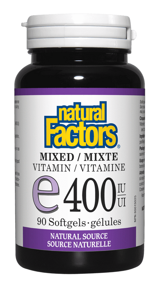 Natural Factors - Mixed E 400 IU, 90 capsules