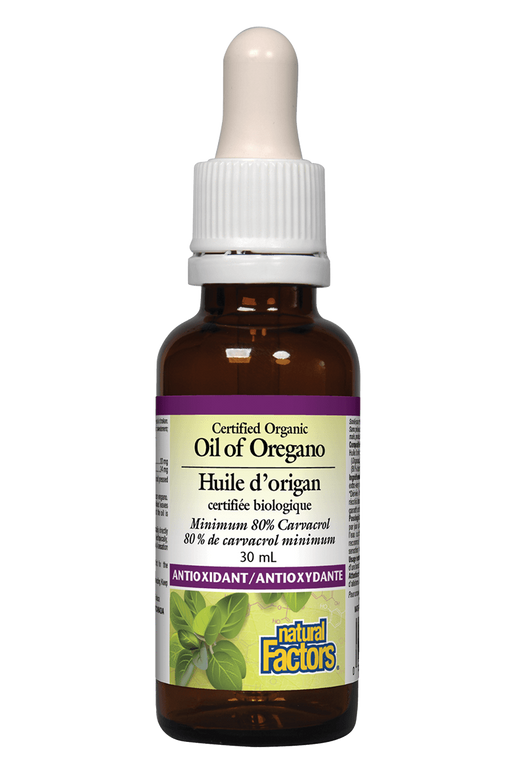 Natural Factors - Org Oil of Oregano, 30ml