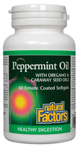 Natural Factors - Peppermint Oil Complex - 60 Softgels