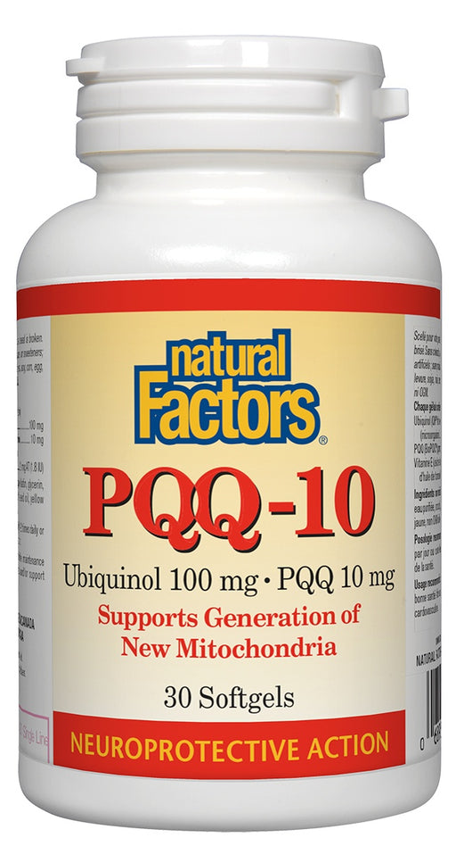 Natural Factors - PQQ-10 Ubiquinol, 30 softgels