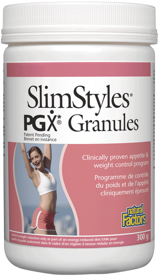 Natural Factors - SlimStyles PGX Granules, 300g