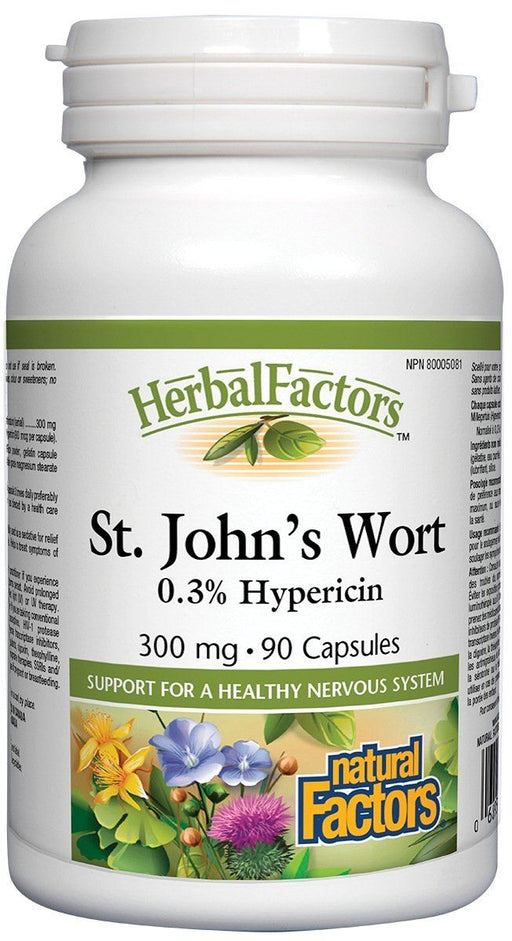 Natural Factors - St. John's Wort, 90 capsules