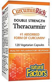 Natural Factors - Theracurmin Double Strength, 120caps
