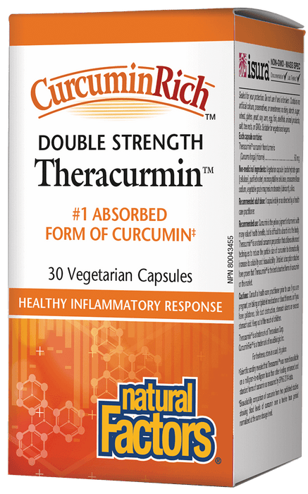 Natural Factors - Theracurmin™ Double Strength - 30V Capsules