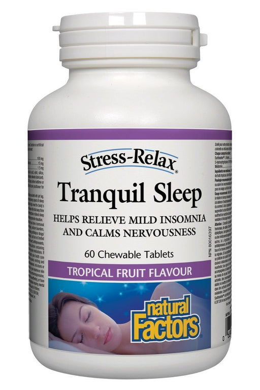 Natural Factors - Tranquil Sleep, 60 tablets