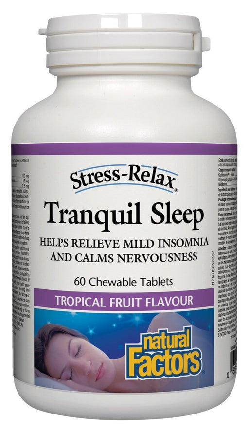 Natural Factors - Tranquil Sleep, 60 tablets