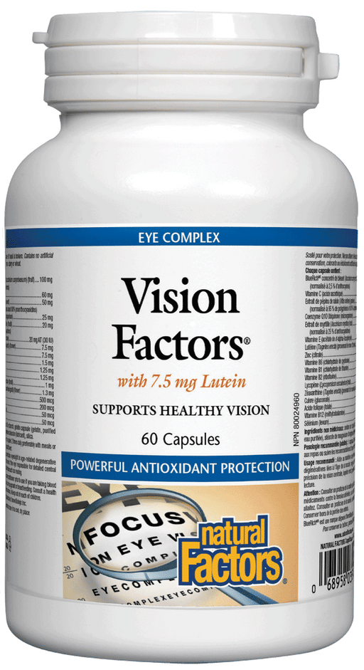 Natural Factors - Vision Factors, 60 capsules