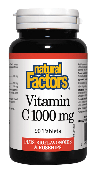 Natural Factors - Vitamin C 1000mg, 90 tablets