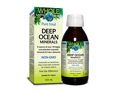 Natural Factors - Whole Earth & Sea - Deep Ocean Minerals - 100 ml