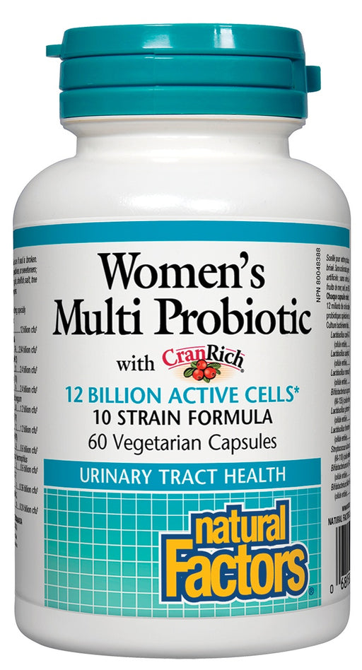 Natural Factors - Women's Multi Probiotic - 60 capsules