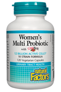 Natural Factors - Women's Multi Probiotic with CranRich, 120caps