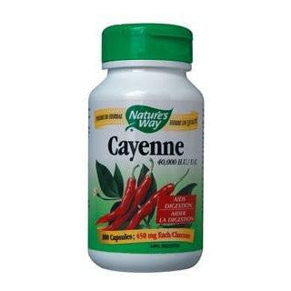 Nature's Way - Cayenne, 100 capsules