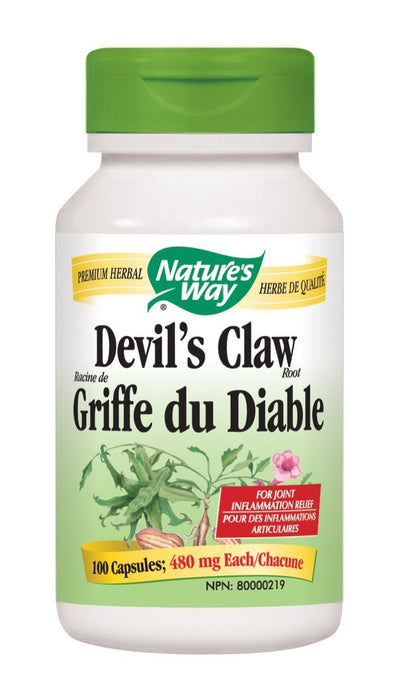 Nature's Way - Devil's Claw Secondary Root, 100 capsules