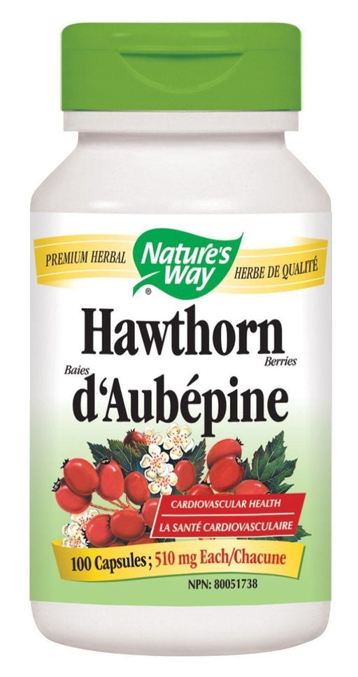 Nature's Way - Hawthorn Berries, 100 capsules