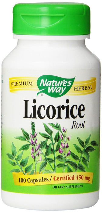 Nature's Way - Licorice Root, 100 capsules