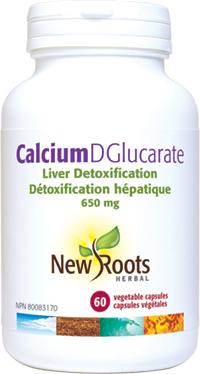 New Roots Herbal - Calcium D-Glucarate, 60 CAPS