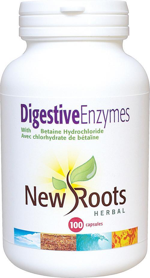 New Roots Herbal - Digestive Enzymes, 100 capsules