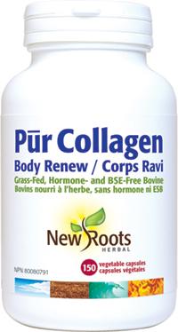 New Roots Herbal - Pur Collagen Body Renew, 150 VCAPS