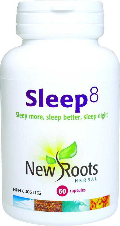 New Roots Herbal - Sleep 8, 60 capsules