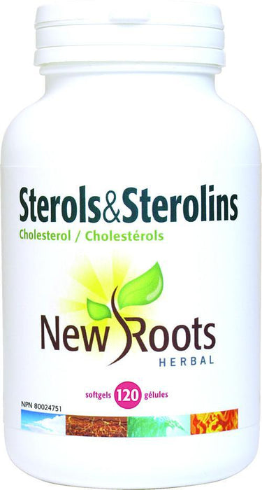 New Roots Herbal - Sterols & Sterolins, 120 soft gels