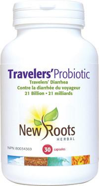 New Roots Herbal - Travelers' Probiotic, 30 caps