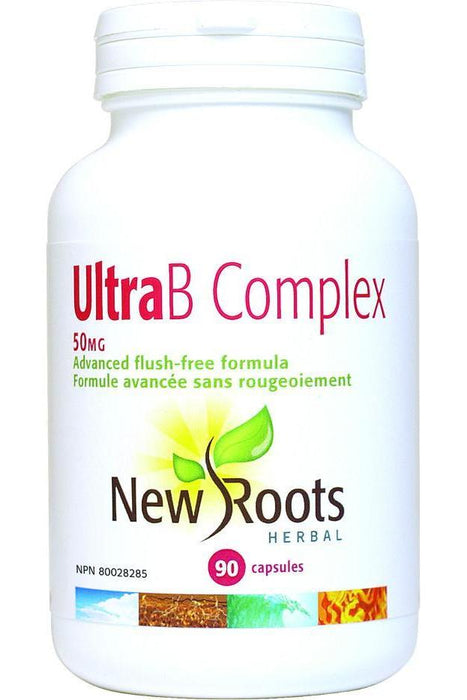 New Roots Herbal - Ultra B Complex 50mg, 90 capsules