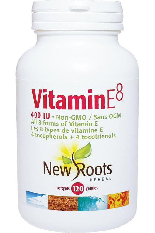 New Roots Herbal - Vitamin E8, 120 soft gels