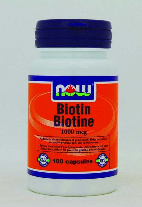 NOW - Biotin, 100 caps