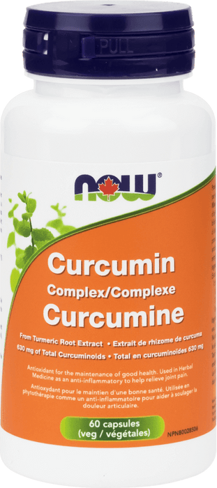 NOW - Curcumin Complex, 60 capsules