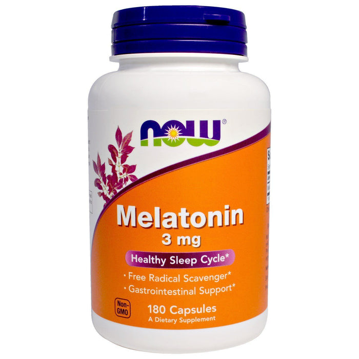 NOW - Melatonin, 180 capsules