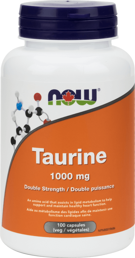 NOW - Taurine 1000mg - 100 caps