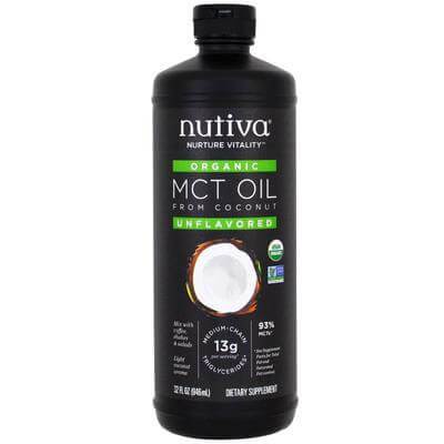 Nutiva - Organic MCT Liquid Coconut Oil, 946ml