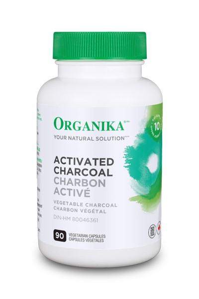 Organika - Activated Charcoal (Homeopathic), 90 capsules